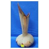 Royal Haeger Brown Lava Drip Ewer Vase - MCM