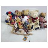 Lot of Assorted Patriotic Boyds Bears