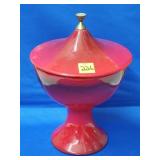 Royal Haeger USA R1730 Covered Pedestal Compote