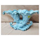 Royal Haeger 249 Cloudy Blue Double Flume Planter