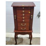 Queen Anne Style Jewelry Box