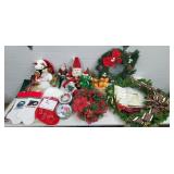 Lot of Assorted Christmas Decorations