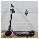 Purple Razor Electric Scooter as is