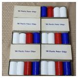 Lot of Poker Chips in Boxes