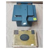 Vtg Darkroom Contact Print Box, Does work!