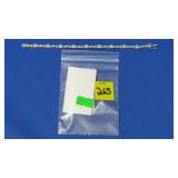 .925 Sterling Diamonique Bracelet - 7' L