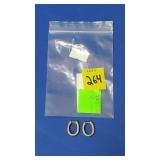 Pair of CZ .925 Earrings