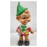 Vtg LEDRA Italian Pinnochio Rubber Figural Toy