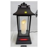Decorative Electric Lantern Heater w/ LED Candle