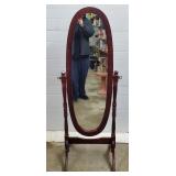 Stand Up Oval Mirror