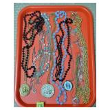 Lot of Mixed Costume Necklaces