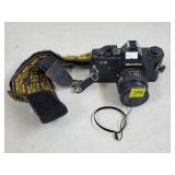 Vtg Mamiya ZE 35mm SLR Camera w/ 50mm Lens