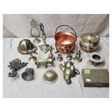 Lot of Assorted Brass & Copper Items
