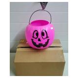 Lot of Vintage Plastic Halloween Pumpkins