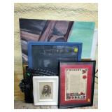 Lot of Paintings, Pictures, Frames, etc