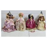 Lot of Large Porcelain Dolls w/ Custom Made