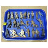 Lot of Vintage Barclay Lead Toy Soldiers, Nurses,