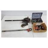 Ridgid Pipe Threading Tool Lot w/ Dies &