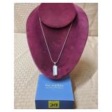 Lia Sophia Genuine Mother of Pearl Necklace