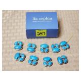 Lia Sophia Genuine Turquoise Bracelet Pieces