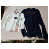 Lot of 2 Harley-Davidson Long Sleeve Shirts