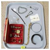 Mixed Vintage Costume Jewelry Lot w/ Rings,