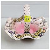 Hull USA T-8 Flight of Fancy Ruffled Stoneware