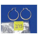 .925 LA Hoop Sterling Earrings
