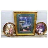 Group of 3 Framed Decorative Wall Art Prints