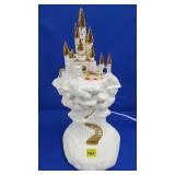 Ceramic Castle in the Clouds Light-Up