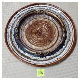 Royal Haeger #2169 Aztec Brown MCM Ashtray