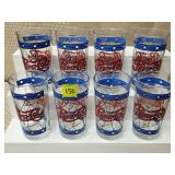 (8) Pepsi Cola Tumblers