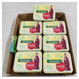 Lot of Vintage English Cocal Cola Tins