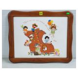 There was an Old Woman Who Lived in A Shoe Needle-