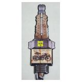 Harley Davidson Embossed Metal Therometer