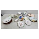 Mixed Vintage Decorative China, Plates, Tea Wares