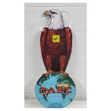Case Eagle Embossed Metal Sign