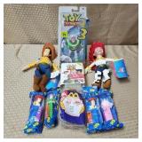Toy Story Character Toys, Plush & Pez Lot