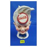 Cast Iron Coca Cola Sprite Boy Bank