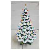 18 1/2" H Ceramic Christmas Tree
