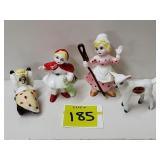 Little Bo Peep & Red Riding Hood Mini Bone China