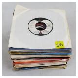 Lot of Mixed 45 Vinyl Records