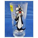 1970's Pepsi Collector Series Sylvester Glass
