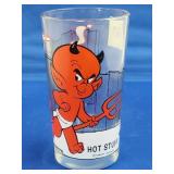 1970's Pepsi Collector Series Hot Stuff Glass