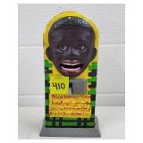 Black Americana Cast Iron Mechanical Coin Bank