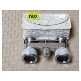 Vintage Binolux Mother of Pearl Chrome 2.5x Opera