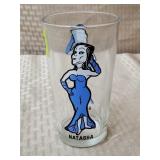 70s Natasha Pepsi Collector Series Glass