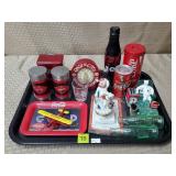Lot of Coca Cola Advertising Collectibles & Decor
