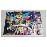 Vintage 1986 Comico The Comic Co. Character Poster