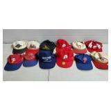 Lot of Vtg Philadelphia Phillies Baseball Caps